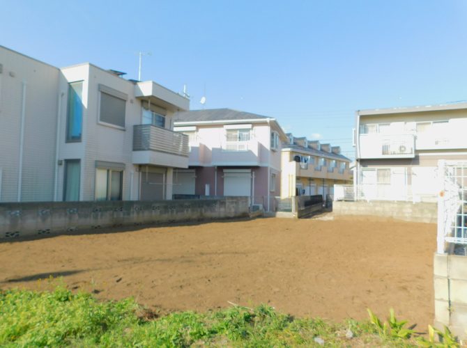 習志野市本大久保3丁目・建物フリープラン売地