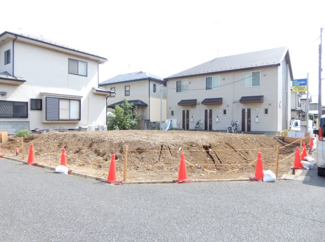 船橋市西習志野3丁目・建物フリープラン売地